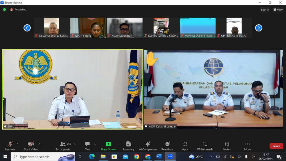 PERMUDAH PEMETAAN PROFILING PEGAWAI STRUKTURAL DAN NON STRKTURAL, DITJEN HUBLA TERAPKAN DIGITAL PROFILING (DIPRO)