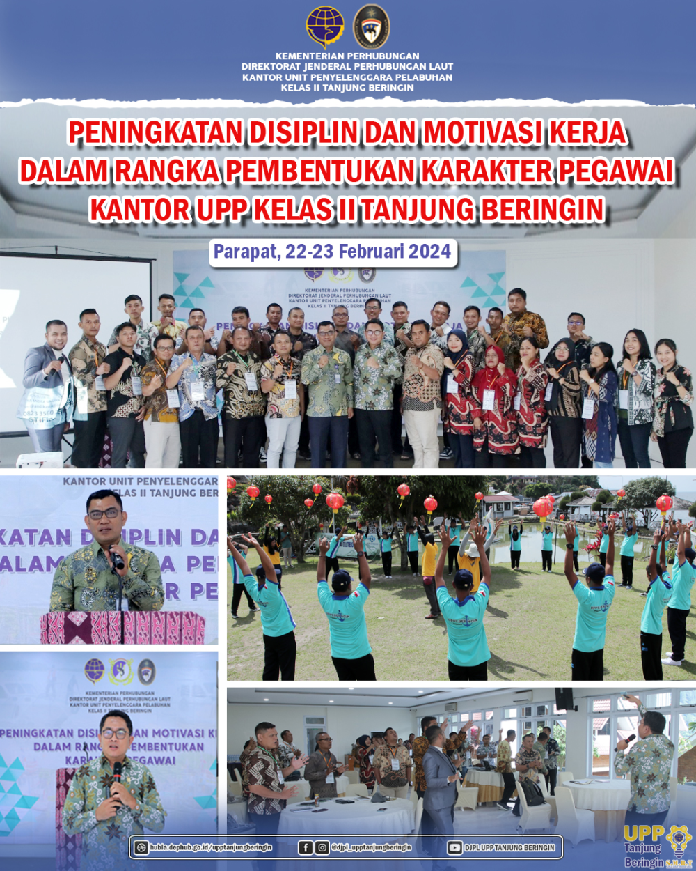 PENINGKATAN DISIPLIN DAN MOTIVASI KERJA DALAM RANGKA PEMBENTUKAN KARAKTER PEGAWAI KANTOR UPP KELAS II TANJUNG BERINGIN