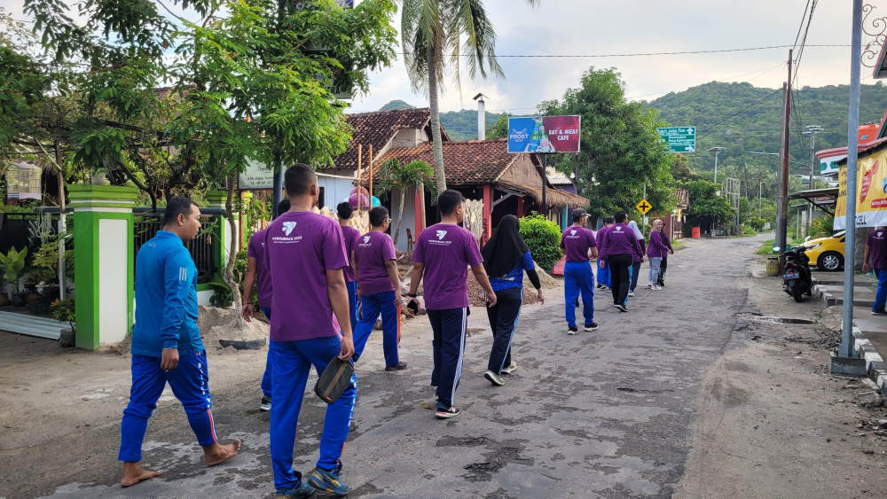 KANTOR UPP KELAS III KARIMUNJAWA TURUT MEMERIAHKAN KEGIATAN HUBFIT BERSAMA KEMENTERIAN PERHUBUNGAN