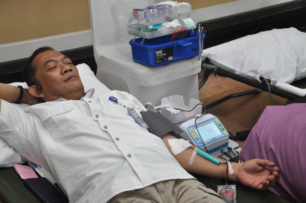PERINGATI HUT PANGKALAN PLP KE-36, PANGKALAN PLP TANJUNG PRIOK GELAR DONOR DARAH