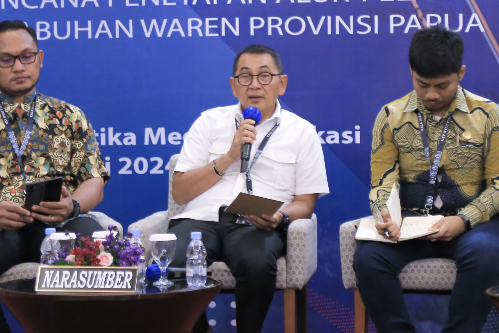 UPAYAKAN PENGURANGAN DISPARITAS HARGA DI PAPUA, KEMENHUB RANCANG PENETAPAN ALUR PELAYARAN MASUK PELABUHAN WAREN