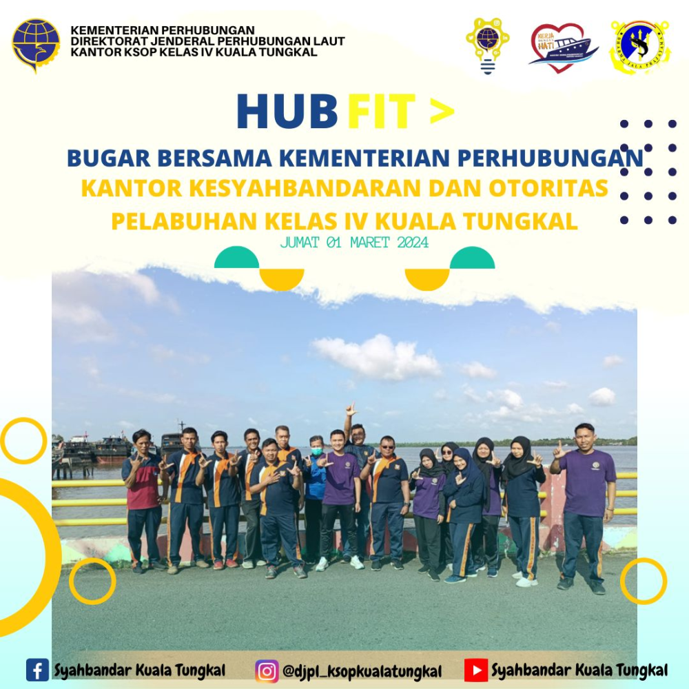 HubFit Bugar Bersama Kementerian Perhubungan