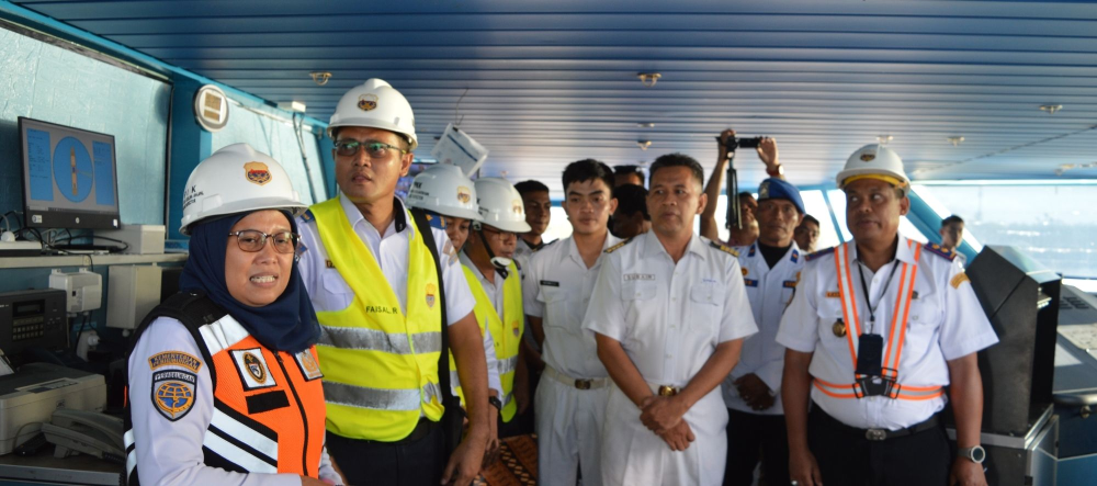 Uji Petik KM. Jetliner Dalam Rangka Kesiapan Angkutan Lebaran Idul Fitri 1445 H