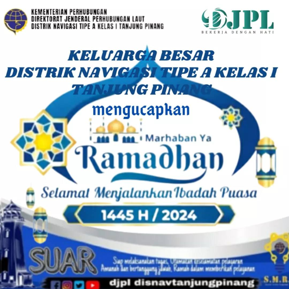 Ucapan Menyambut Bulan Suci Ramadhan Tahun 1445 H / 2024 M