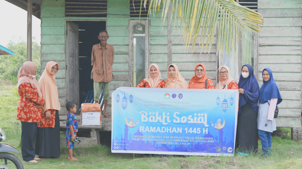 BAKTI SOSIAL KANTOR KSOP SELATPANJANG DAN DWP KSOP SELATPANJANG