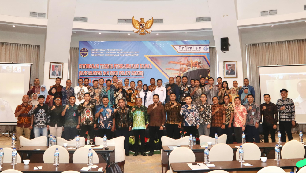 JALANKAN PENGAWAKAN KAPAL DENGAN AMAN DAN EFISIEN, KEMENHUB DORONG PEMBUATAN BUKU PELAUT ONLINE