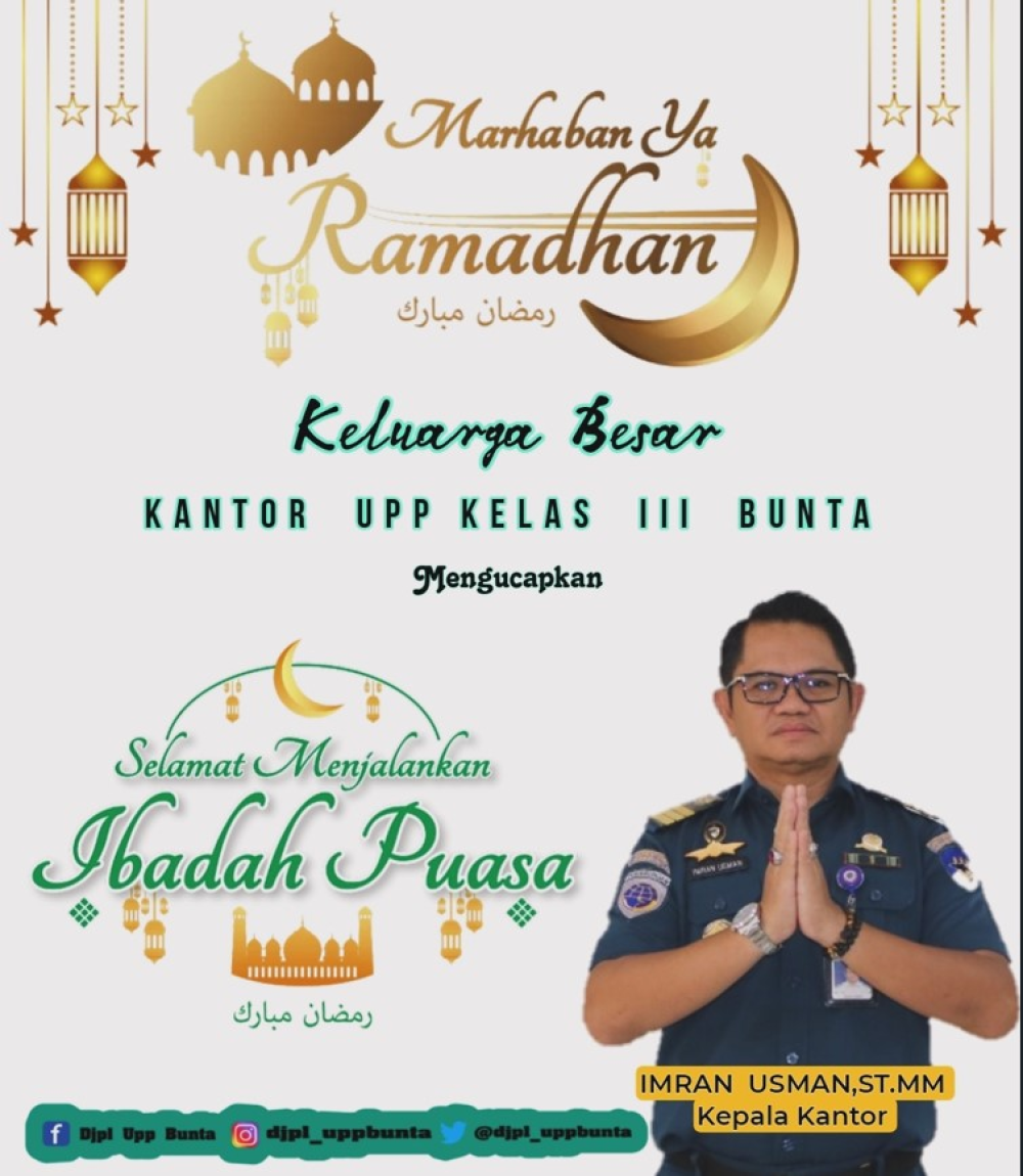 Kantor UPP Kelas III Bunta : Bulan Suci Ramadhan 2024