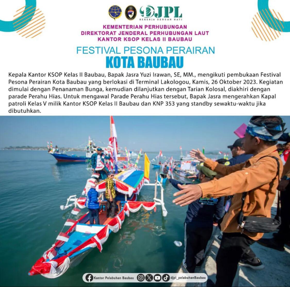 FESTIVAL PESONA PERAIRAN KOTA BAUBAU