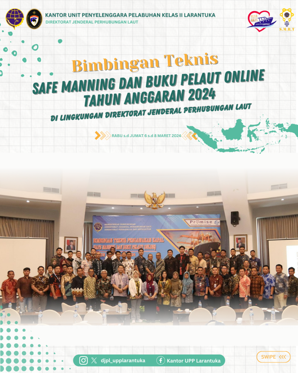 BIMBINGAN TEKNIS (SAFE MANNING DAN BUKU PELAUT ONLINE)
