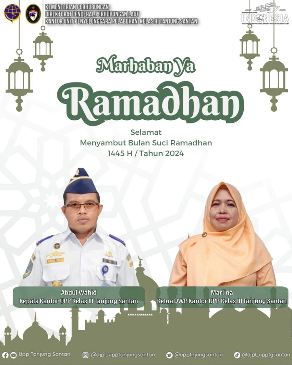 Marhaban Ya Ramadhan 1445 H / Tahun 2024