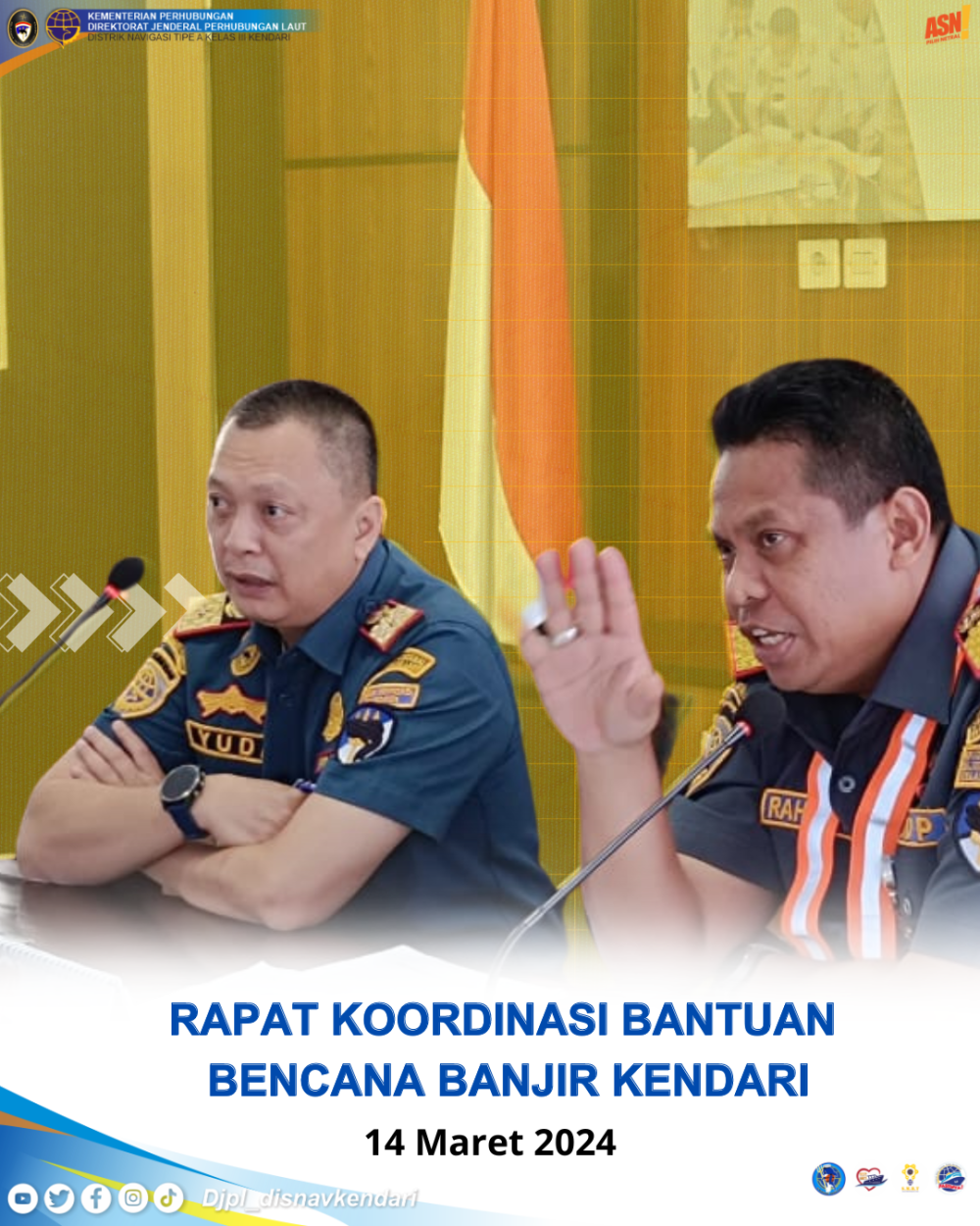 PENYERAHAN BANTUAN SOSIAL BENCANA BANJIR KENDARI