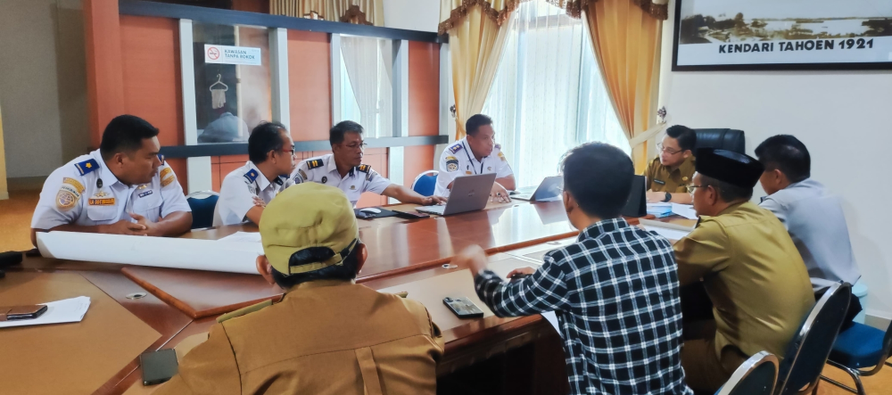 KSOP Kendari Hadiri Rapat Terkait Rencana Pembangunan Dermaga Rakyat Desa Sawapudo