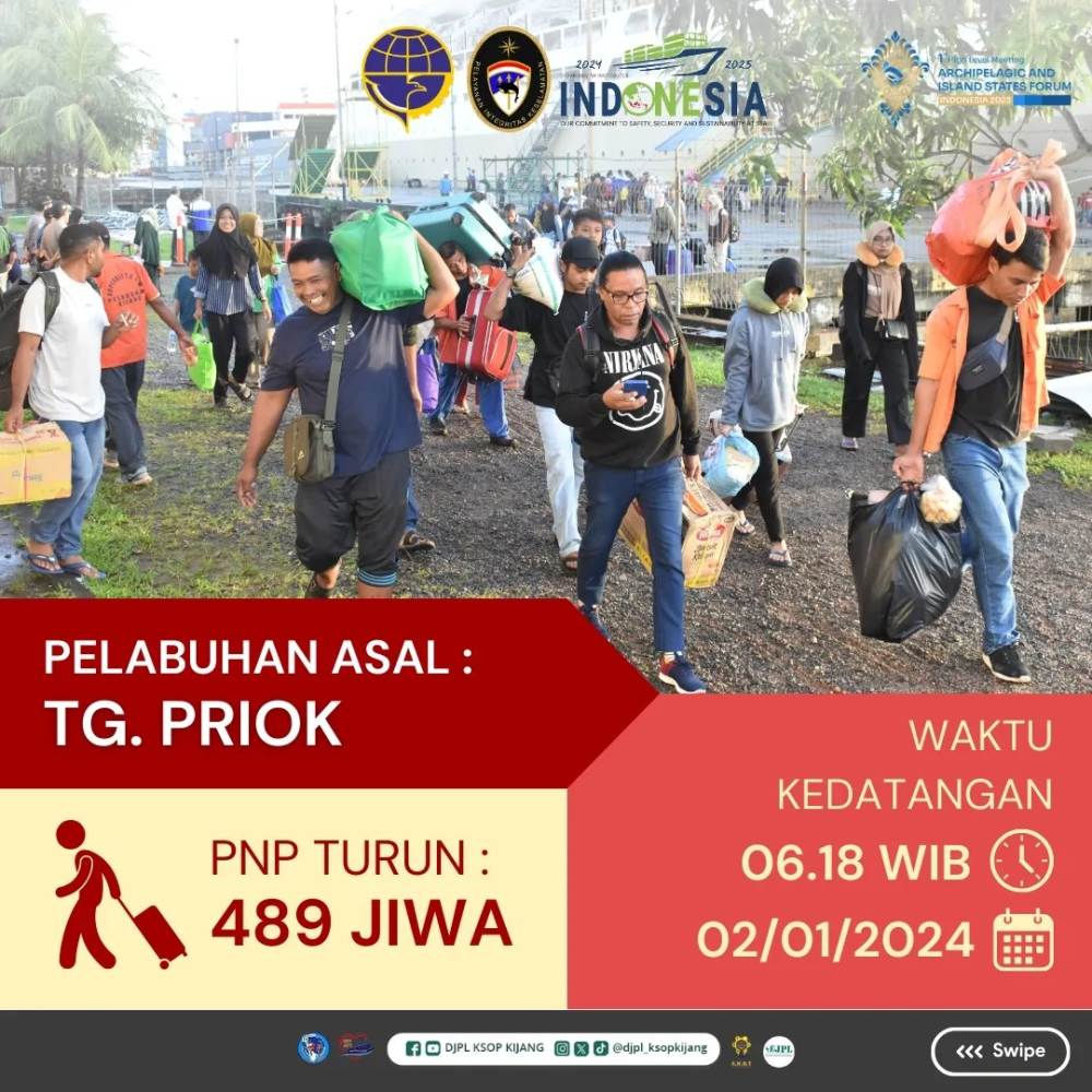 Kedatangan Kapal Umsini