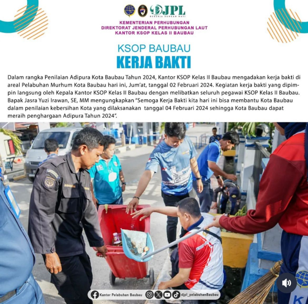KSOP BAUBAU KERJA BAKTI