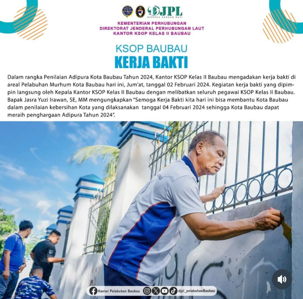 KSOP BAUBAU KERJA BAKTI