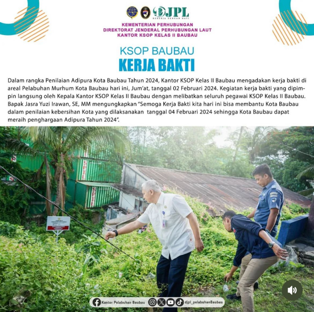 KSOP BAUBAU KERJA BAKTI