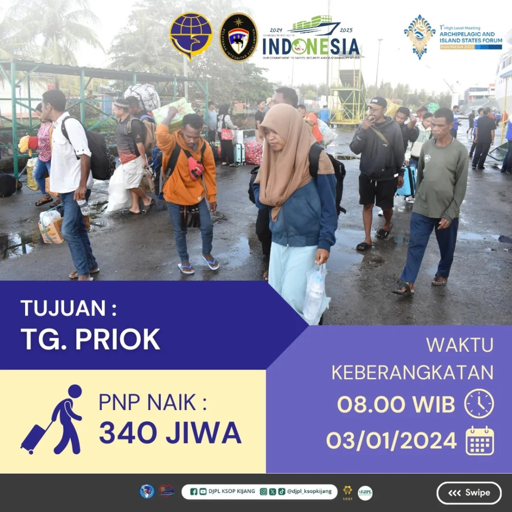 Keberangkatan Kapal KM.Umsini