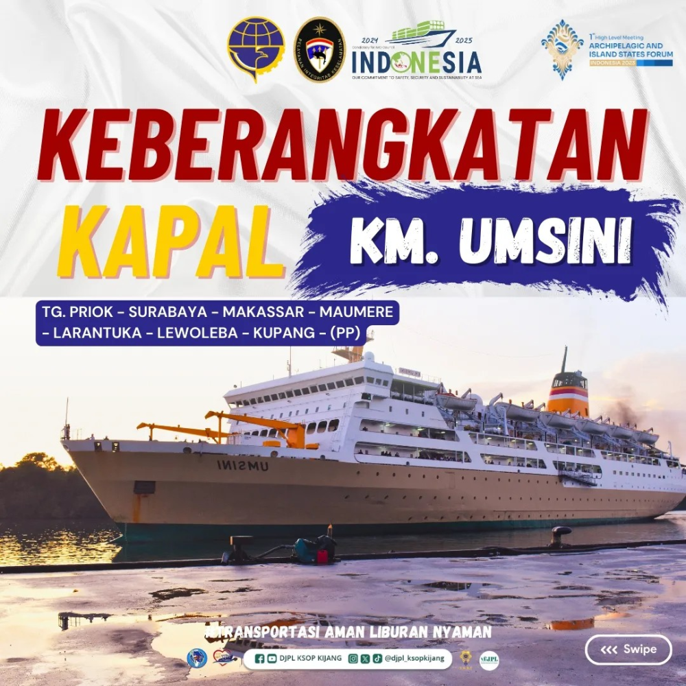 Keberangkatan Kapal KM.Umsini