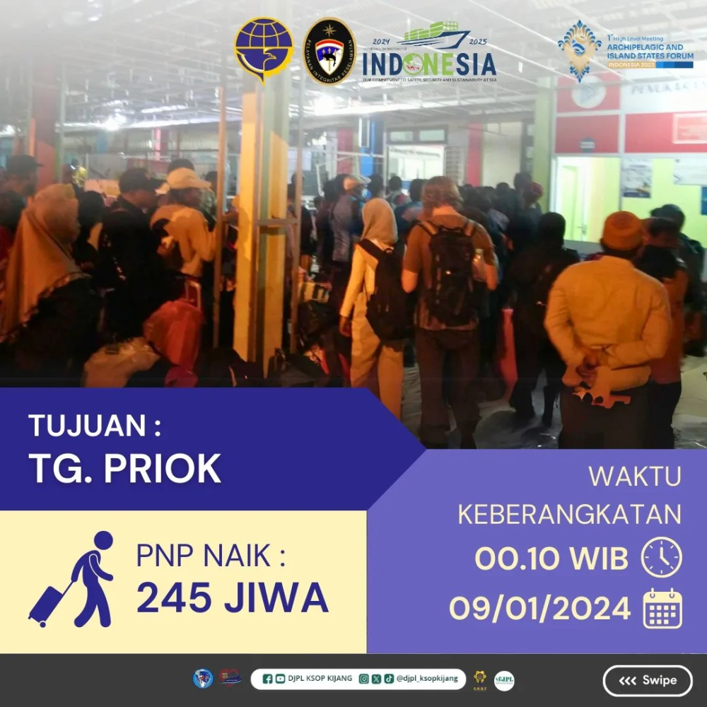Kedatangan Dan Keberangkatan Kapal KM.DOROLONDA