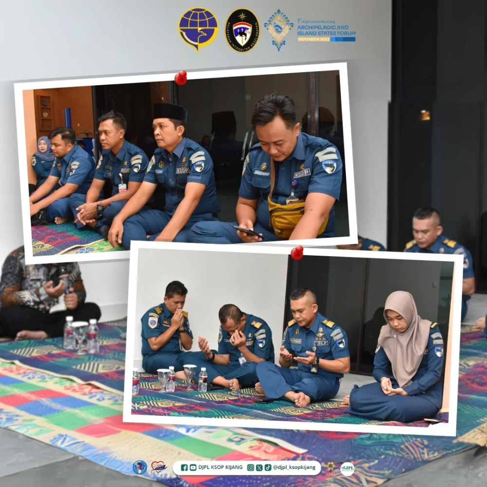 Tasyakuran Dan Doa Bersama Di Gedung Kantor KSOP Kelas III Kijang