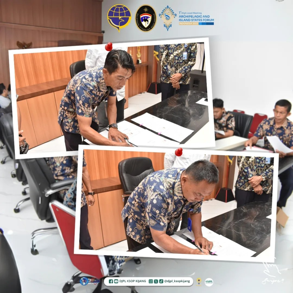 Penandatanganan Kontrak Kerja Pegawai Non Pegawai Negeri (PPNPN) Tahun 2024 KSOP Kijang
