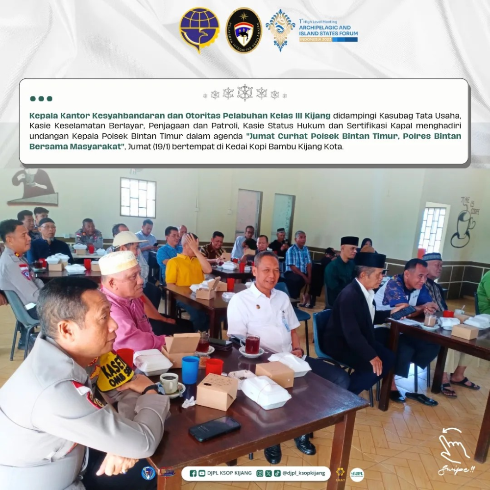 Jumat curhat polsek bintan timur polres bintan bersama masyarakat