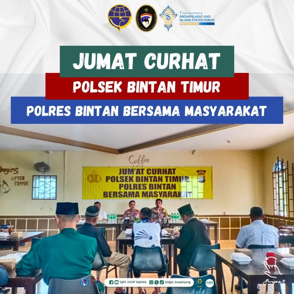 Jumat curhat polsek bintan timur polres bintan bersama masyarakat