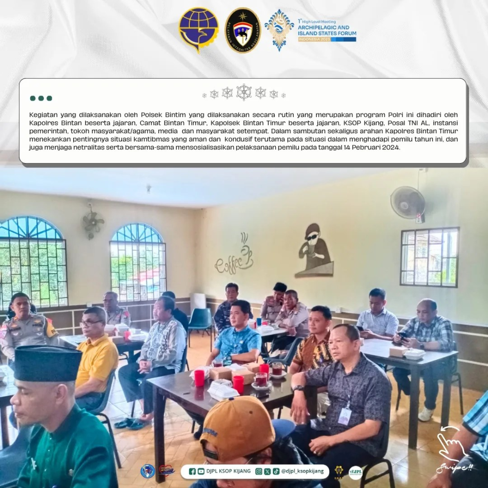 Jumat curhat polsek bintan timur polres bintan bersama masyarakat
