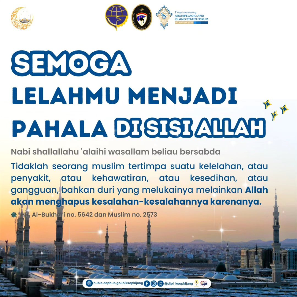 SEMOGA LELAH MENJADI PAHALA