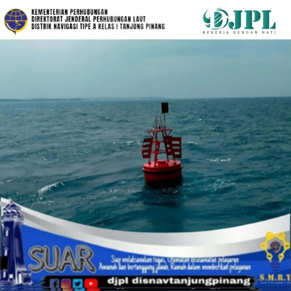 REPOSISI PELAMPUNG SUAR NO. 1,2 DAN 3 DI PERAIRAN KABIL