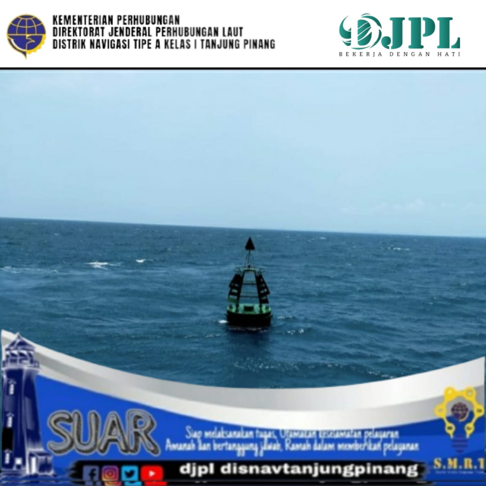 REPOSISI PELAMPUNG SUAR NO. 1,2 DAN 3 DI PERAIRAN KABIL