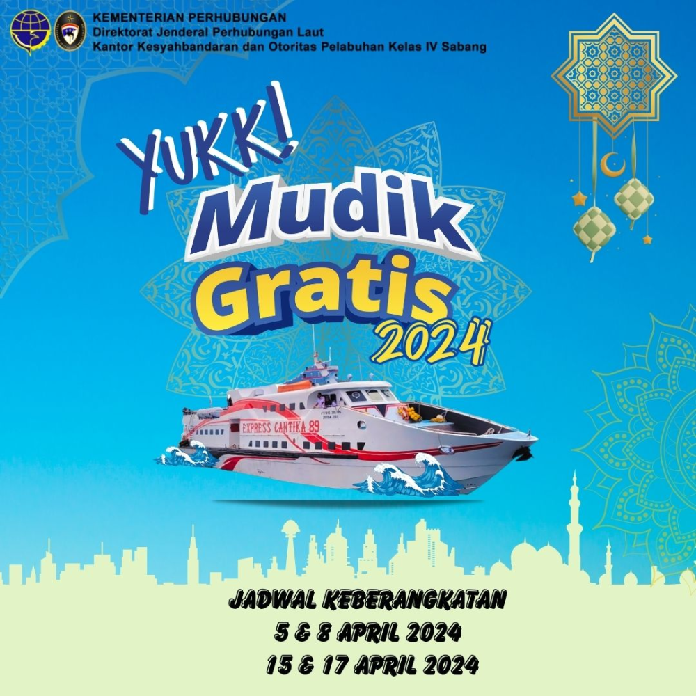 YUKK MUDIK GRATIS