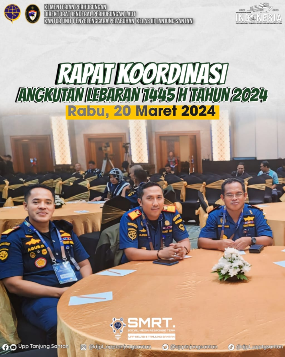 Rapat Koordinasi Penyelenggaraan Angkutan Laut Lebaran 1445 H Tahun 2024