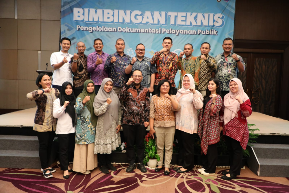 Bimbingan Teknis Pengeloaan Dokumentasi Pelayanan Publik Tahun 2024