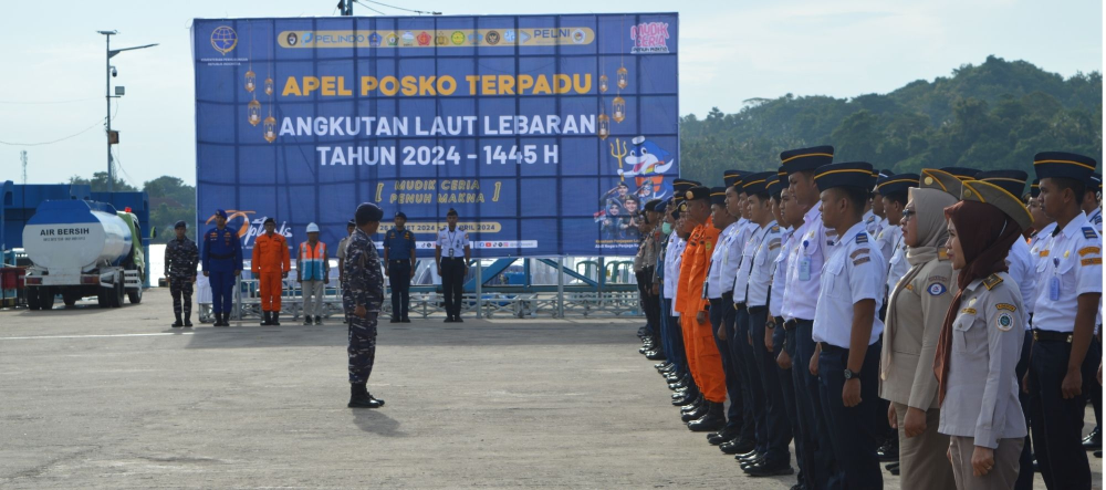 Apel Pembukaan Posko Angkutan Laut Lebaran 2024 / 1445 H