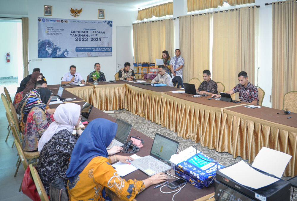 Rapat (SPIP) 2024&Laporan Tahunan Tahun 2023 serta Laporan Kinerja Instansi Pemerintah (LKIP) 2024