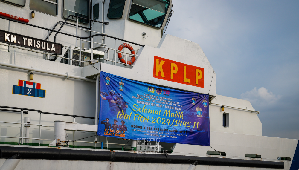 Apel Kesiagaan Pembukaan Posko Penyelenggaraan Angkutan Laut Lebaran 2024