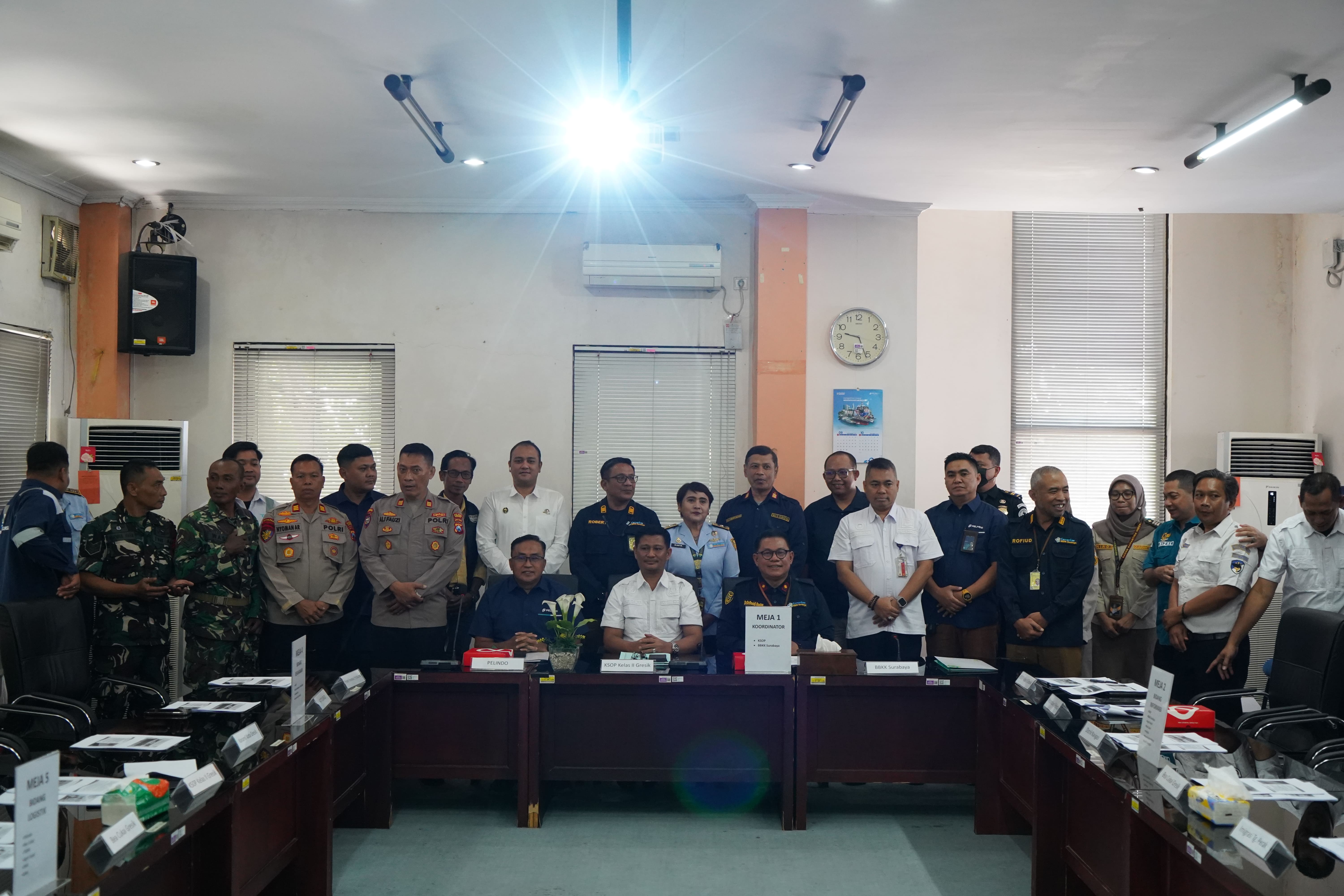 Table Top Exercise (TTX) Penanggulangan Kedaruratan Kesehatan Masyarakat (KKM) di Pintu Masuk Pelabuhan Gresik