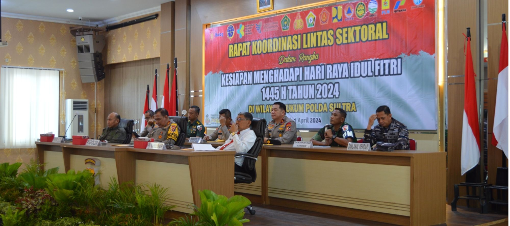 Rakor Lintas Sektoral Menghadapi Hari Raya Idul Fitri 1445 H