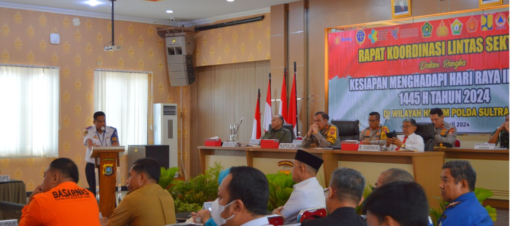 Rakor Lintas Sektoral Menghadapi Hari Raya Idul Fitri 1445 H