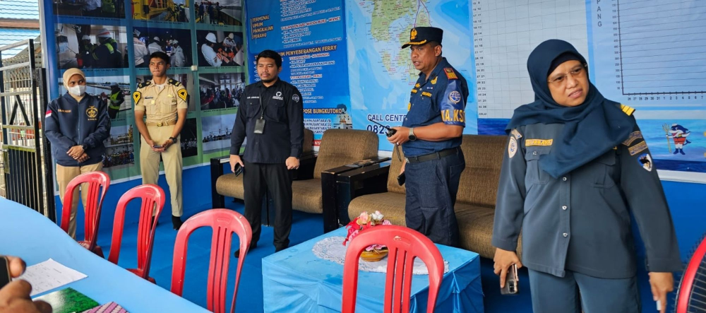 Kunjungan Ombudsman di Terminal Nusantara Kendari