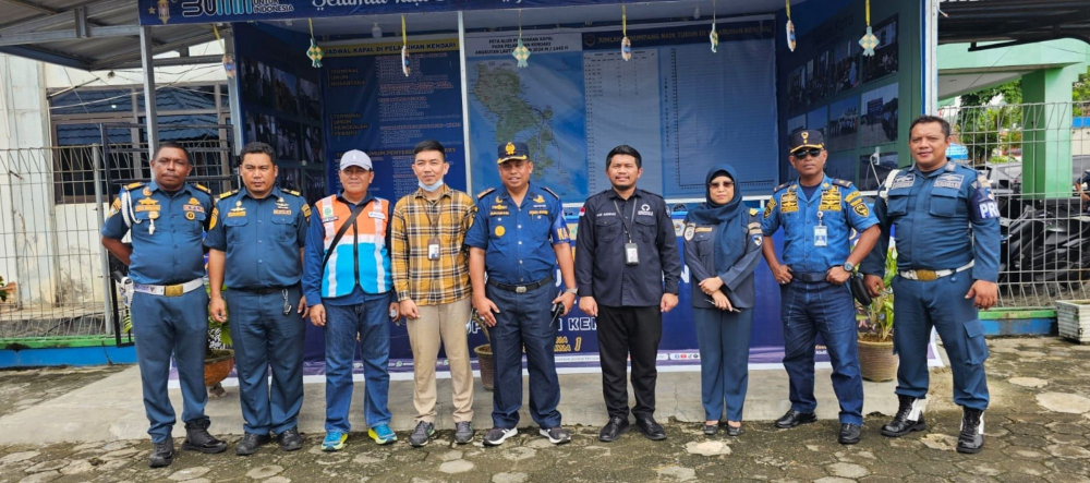 Kunjungan Ombudsman di Terminal Nusantara Kendari