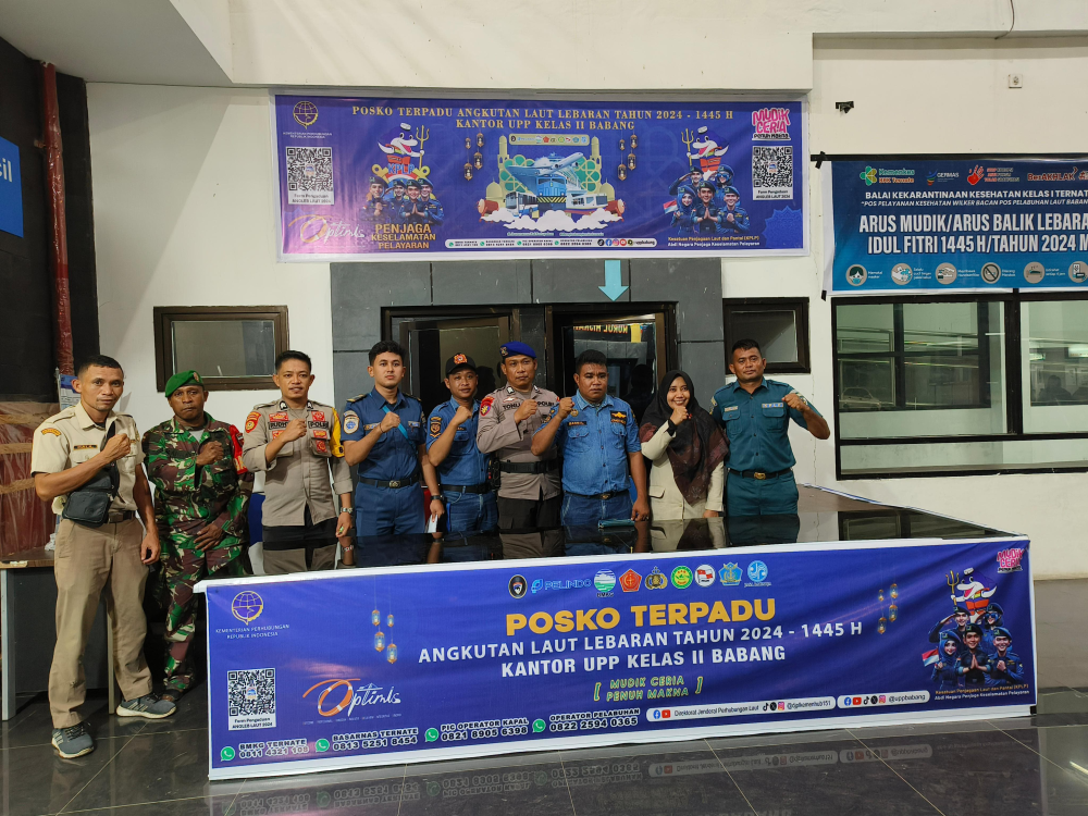 H-6 MUDIK LEBARAN 2024, KANTOR UPP KELAS II BABANG PERKETAT SELURUH KEGIATAN DI PELABUHAN BABANG.