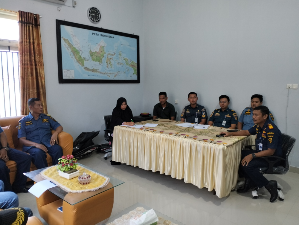 Rapat Evaluasi Perusahaan Pengguna Jasa Angkutan Laut, Kamis 4 April 2024