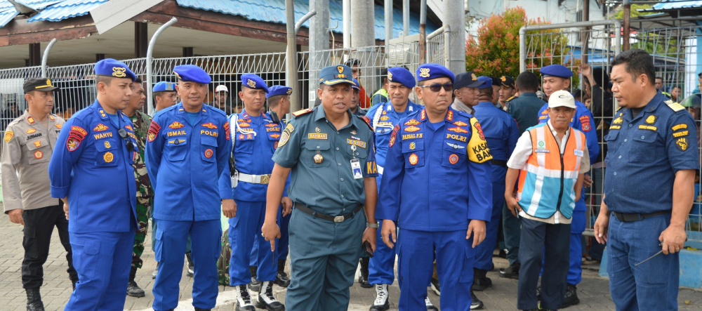 Pemantauan Arus Mudik di Terminal Nusantara Kendari