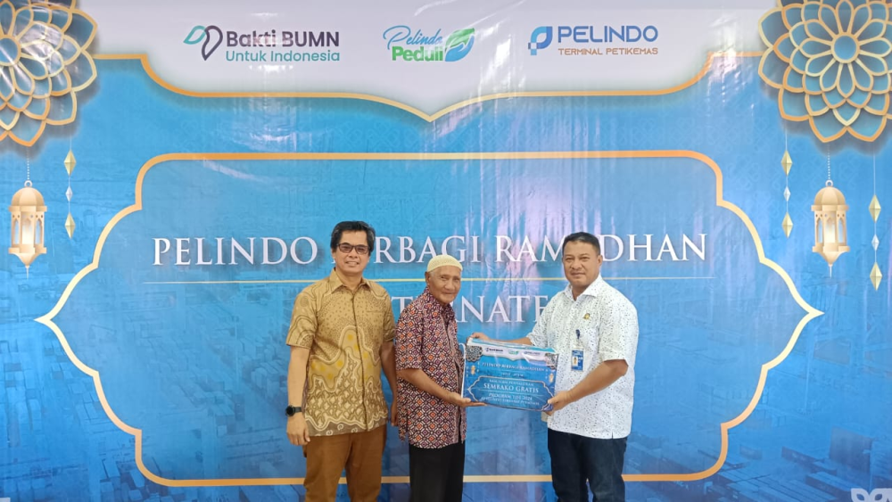 TKBM Pelabuhan Ahmad Yani Ternate Terima Paket Sembako