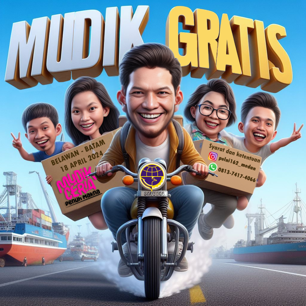 MUDIK GRATIS BERSAMA PT. PELNI
