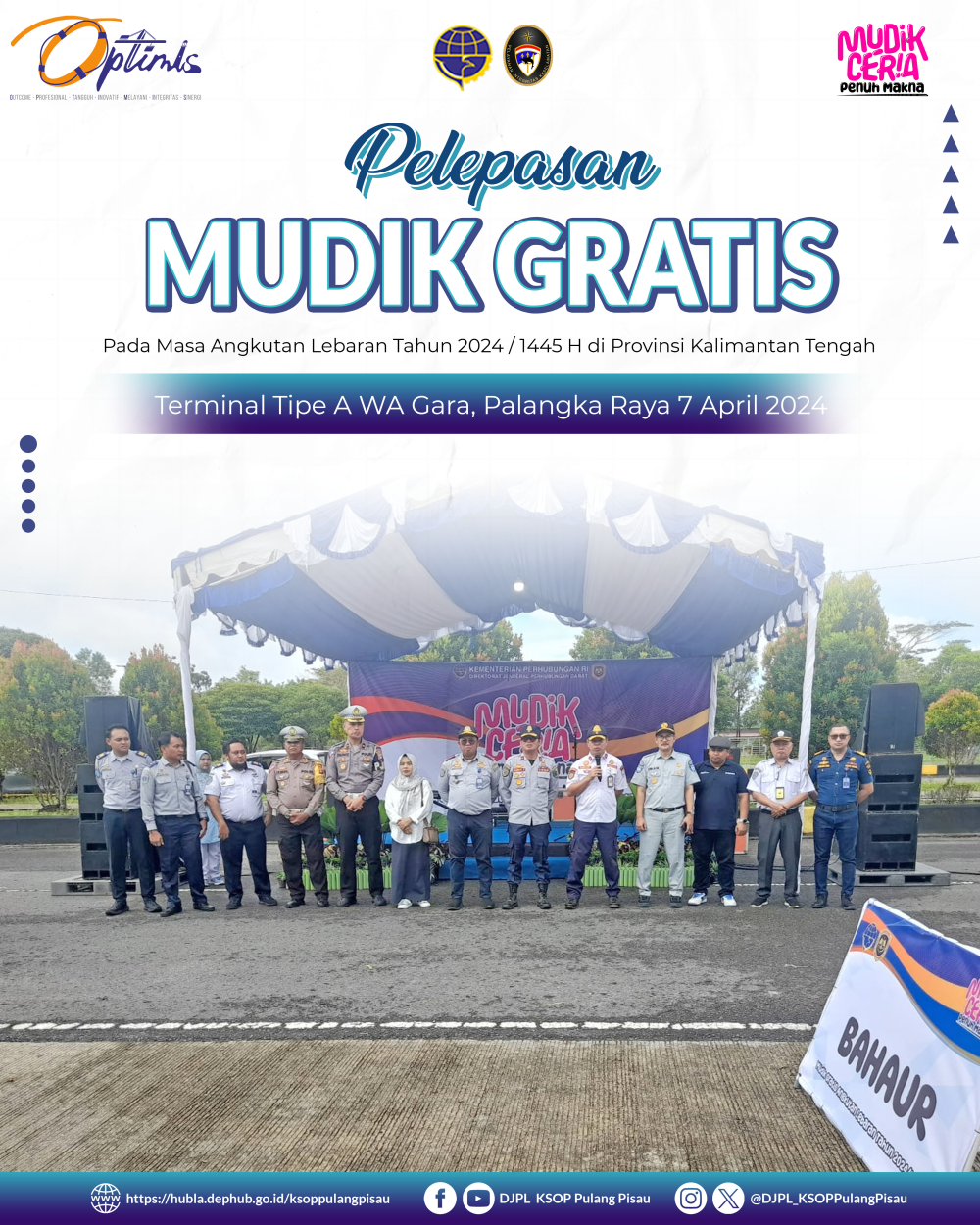 MUDIK GRATIS CERIA PENUH MAKNA