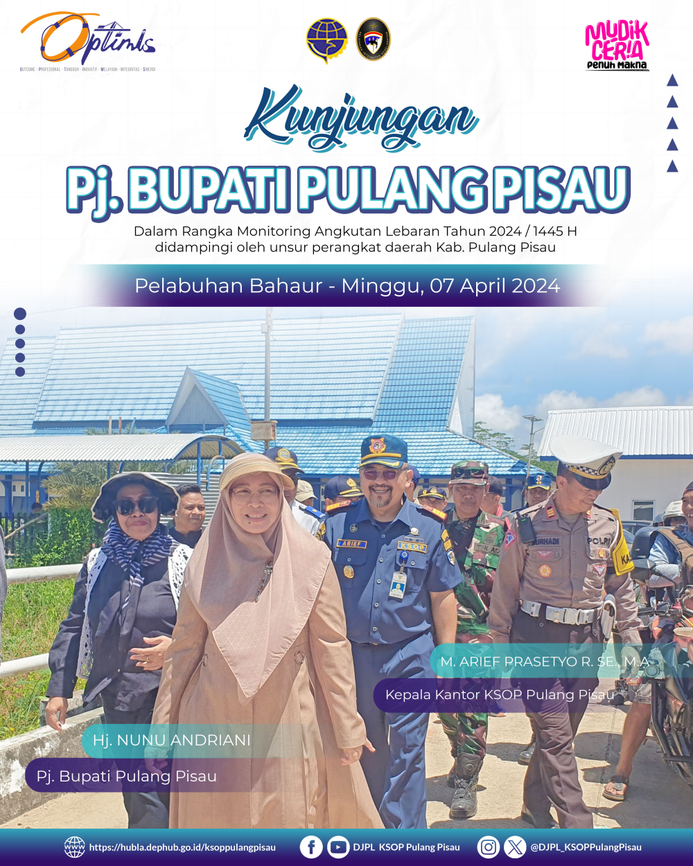 KUNJUNGAN PJ. BUPATI PULANG PISAU
