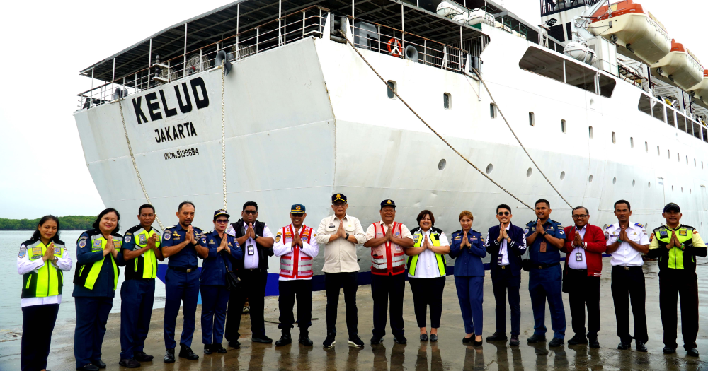 Kunjungan Kerja Kapusdatin Kemenhub di Terminal Penumpang Bandar Deli Belawan
